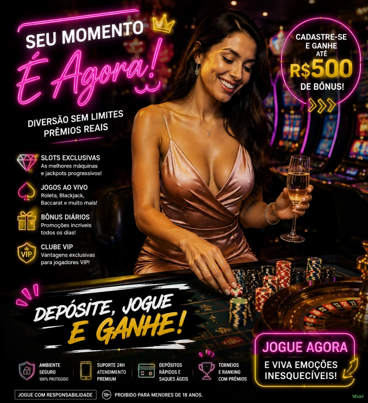 Níveis VIP 9Ddd